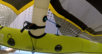 Kitesurf valve replacement kite GoPro mount kitemount QUINKO kiteboarding kitesurfing leaking glue repair replacement